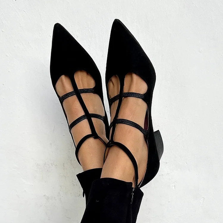 Ari™ | Elegantes zapatos de tacón con tiras