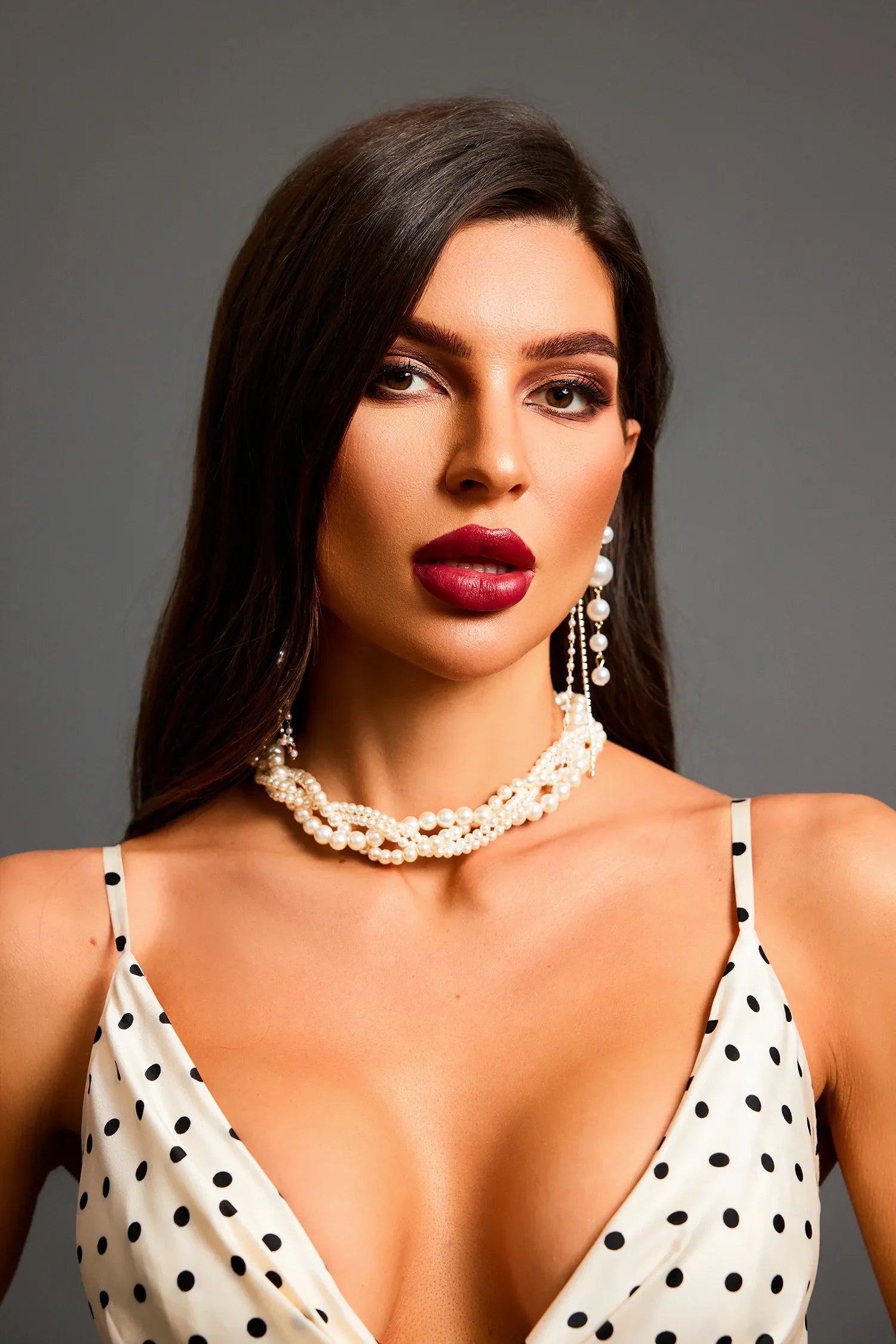 Collar Amalia – Perlas Entrelazadas