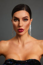 Pendientes Sienna – Cascada de Cristales