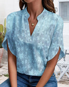 Elena |  Blusa con estampado floral