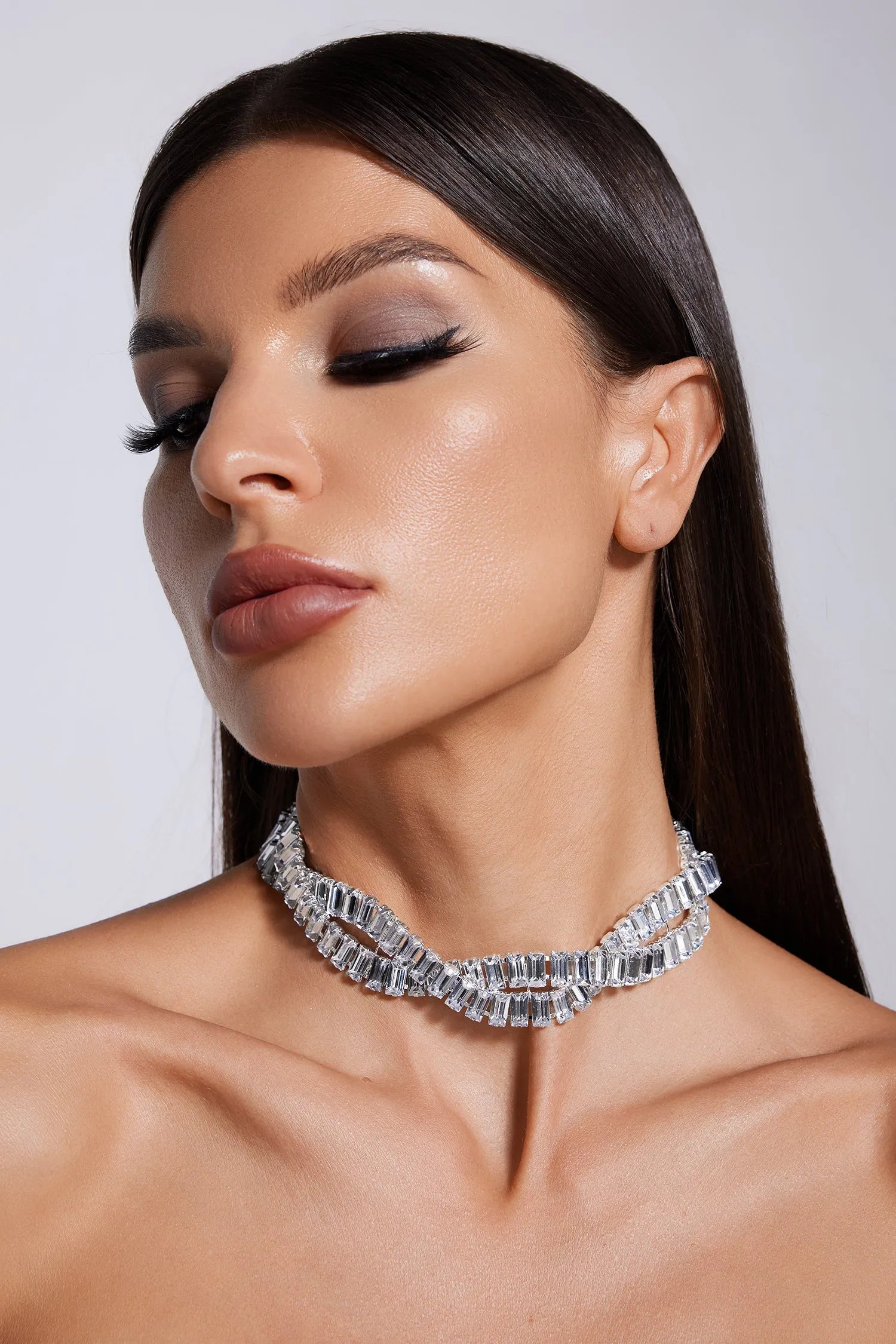 Collar Gala – Baguette de Plata