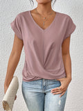Claudia | Camiseta informal con escote corazón