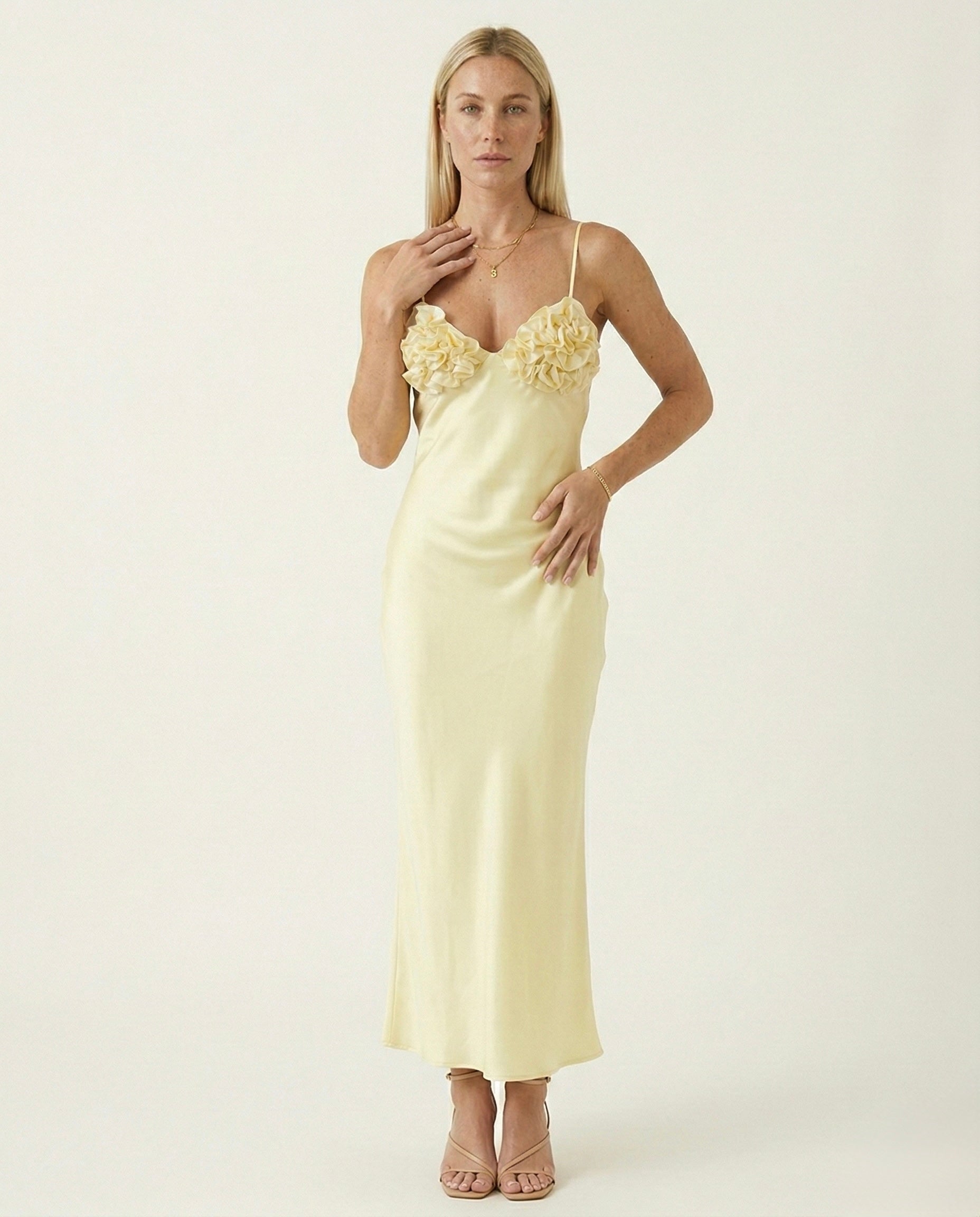 Vestido Vainilla en Flor