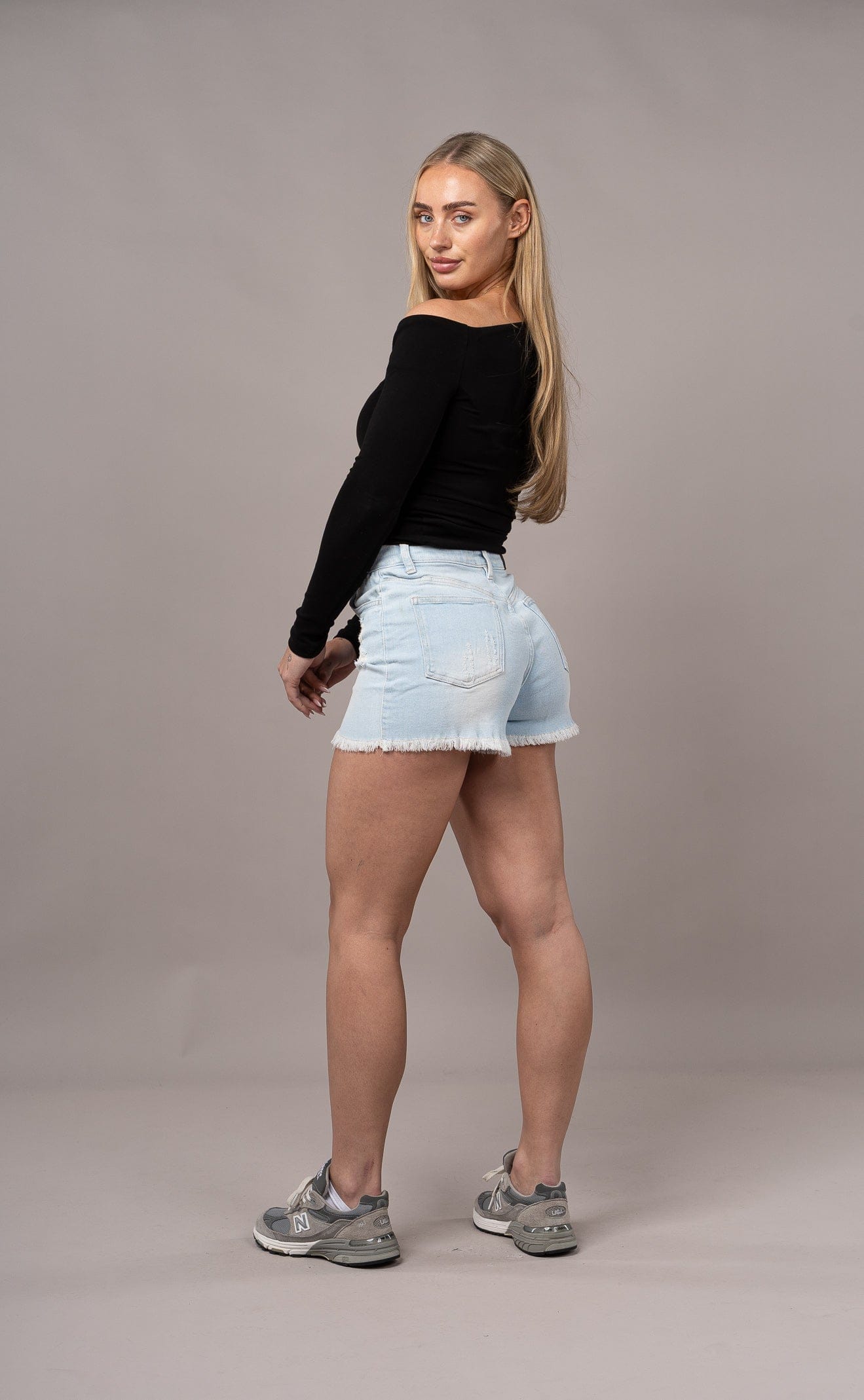 Shorts Rotos - Azul Vintage