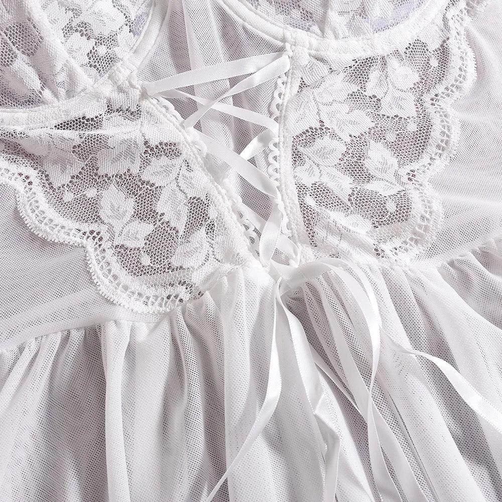 Nova™ | Elegante bata de noche con estampado floral