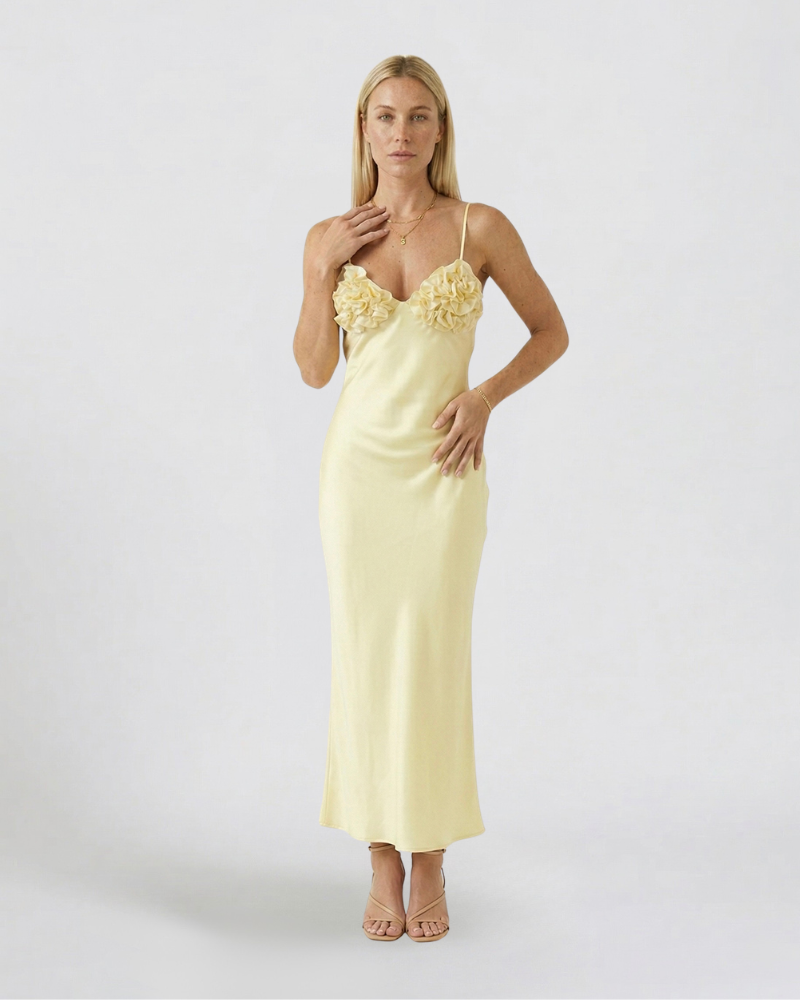 Vestido Vainilla en Flor