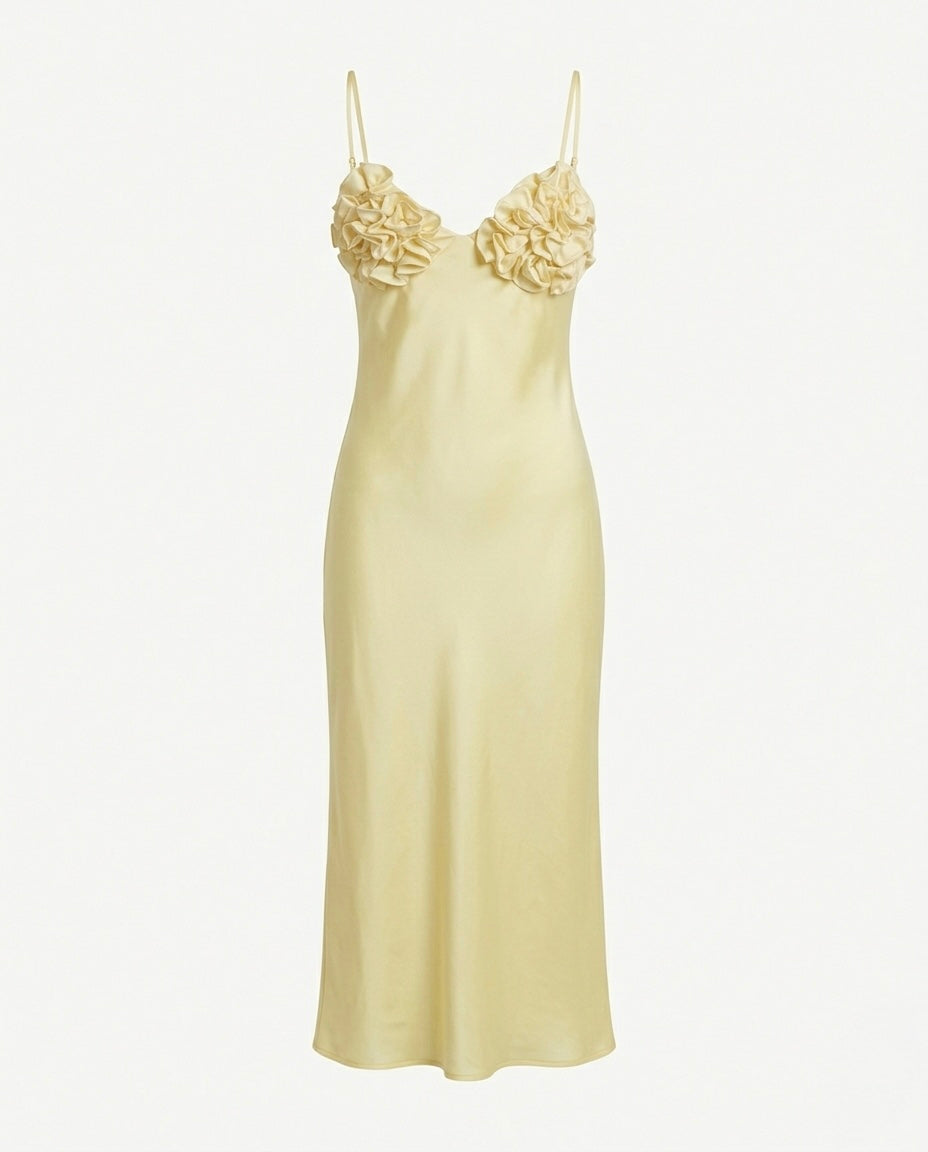 Vestido Vainilla en Flor