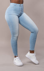 Vaquero con ajuste favorecedor - Azul Vintage