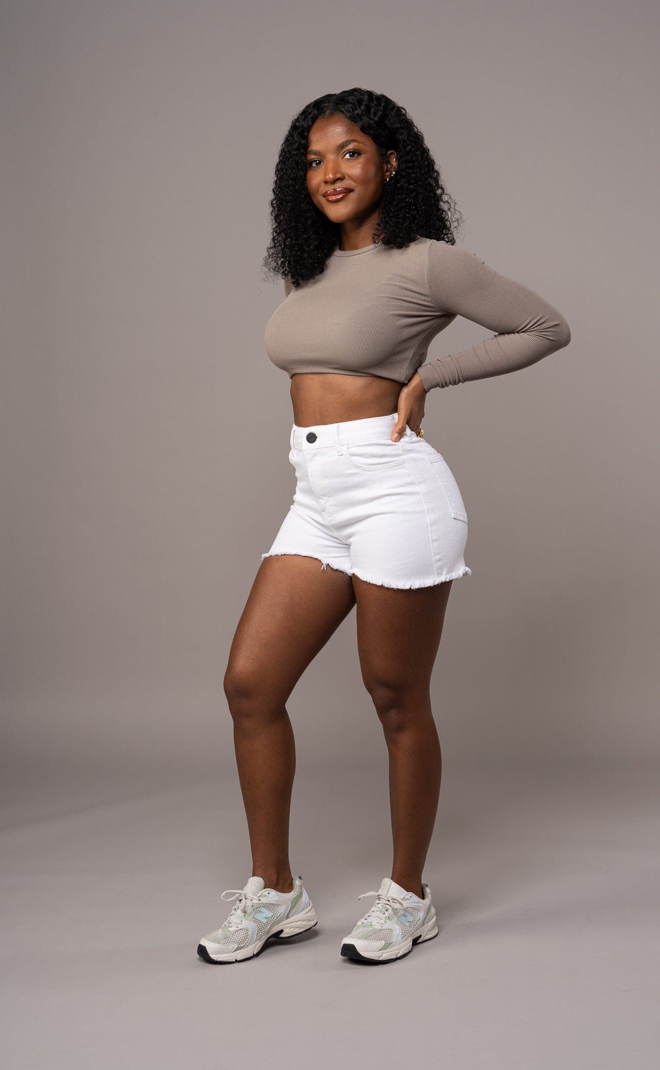 Shorts Pastel - Blanco