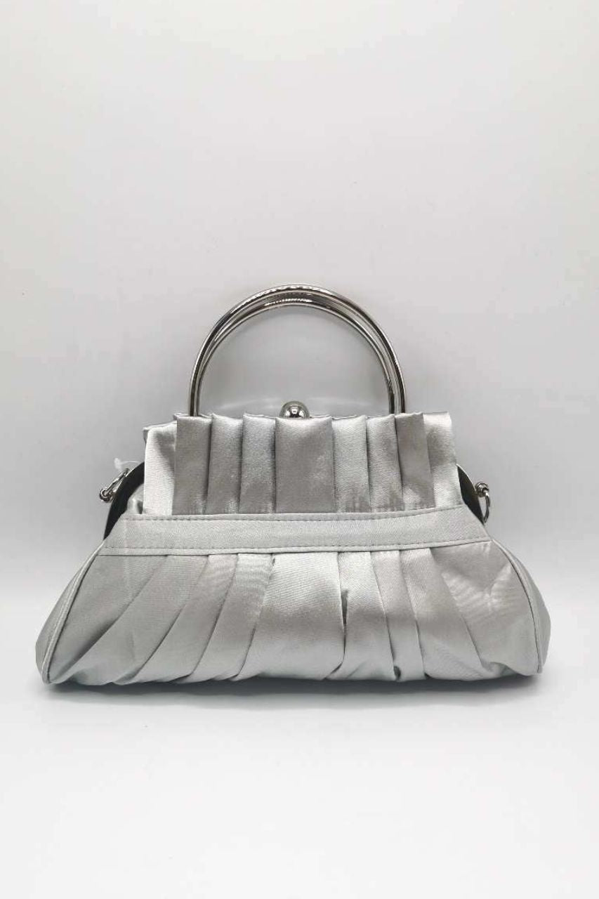Bolso Clutch Renata Plateado