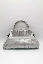 Bolso Clutch Renata Plateado