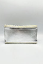 Bolso Clutch Mireya con perlas