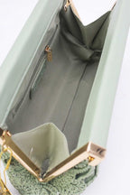Bolso Clutch Jennifer Verde