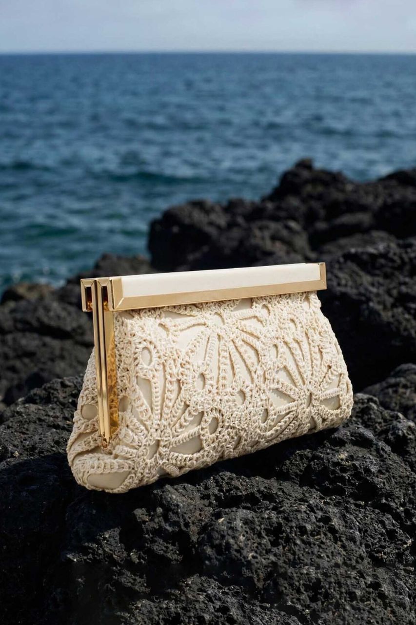 Bolso Clutch Jennifer Crema