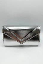 Bolso Clutch Amanda plateado