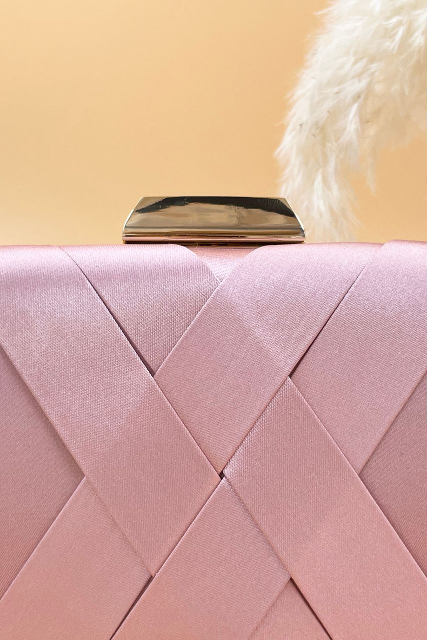 Bolso Clutch Tamara Rosa