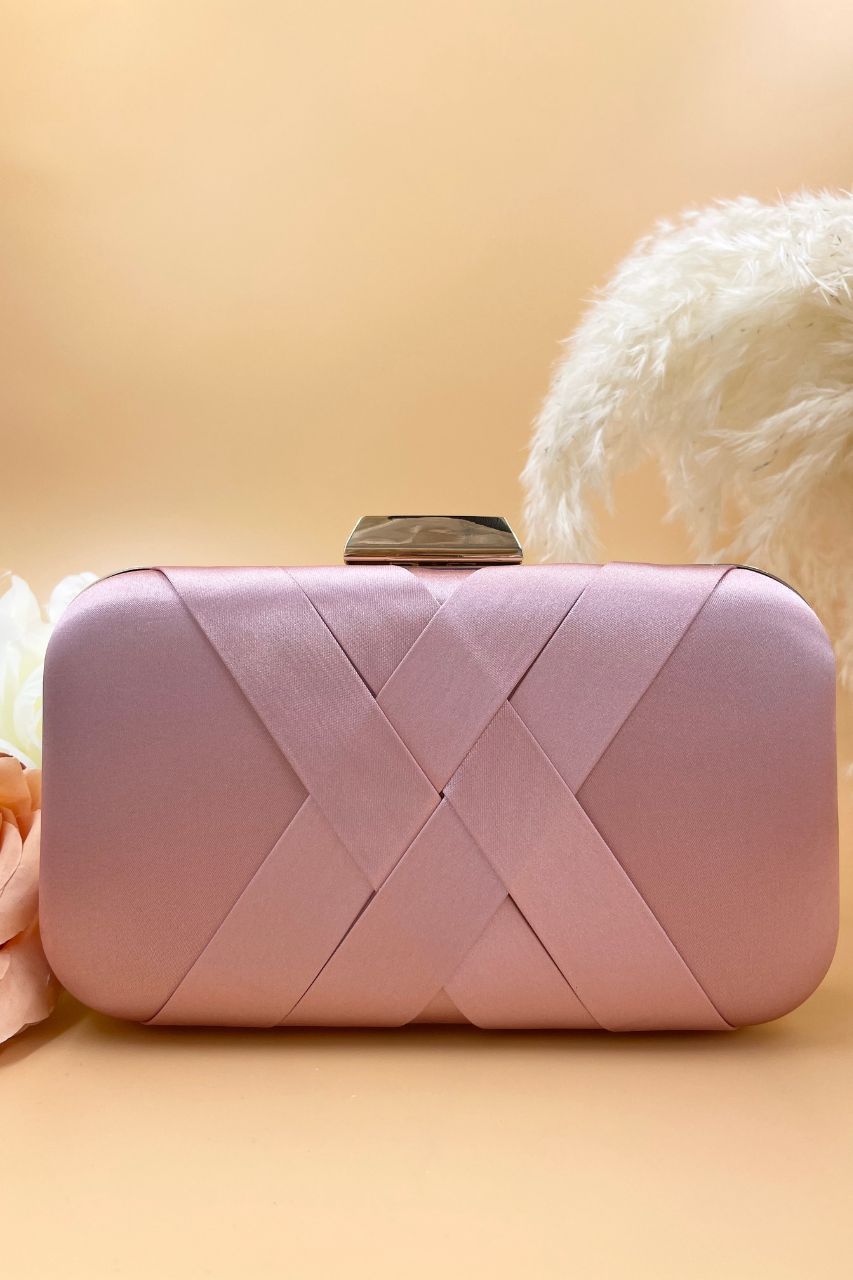 Bolso Clutch Tamara Rosa