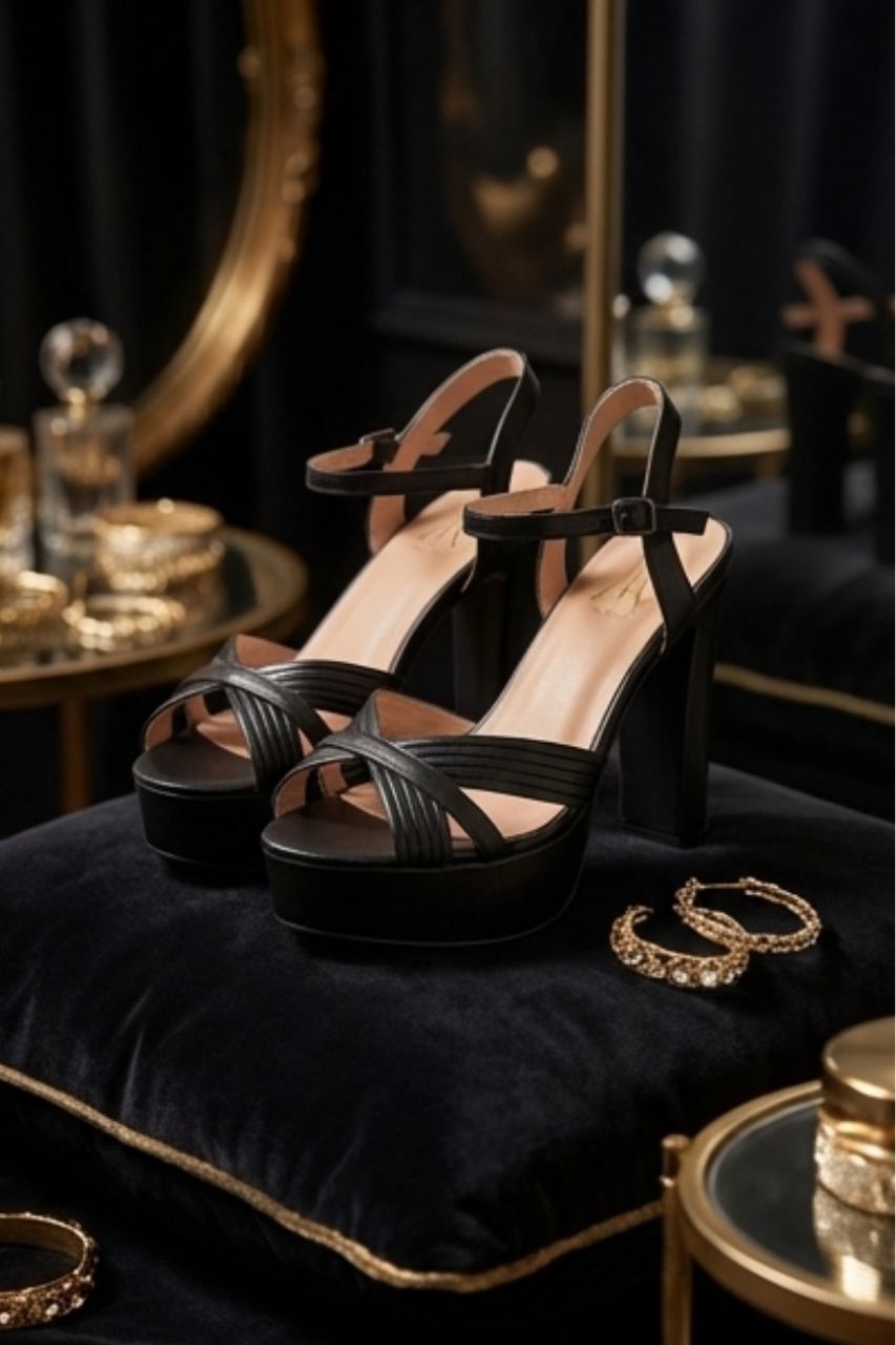 Zapatos Soledad Negro de tacón