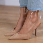 Marlena™ | Zapatos de tacón bajo en color nude
