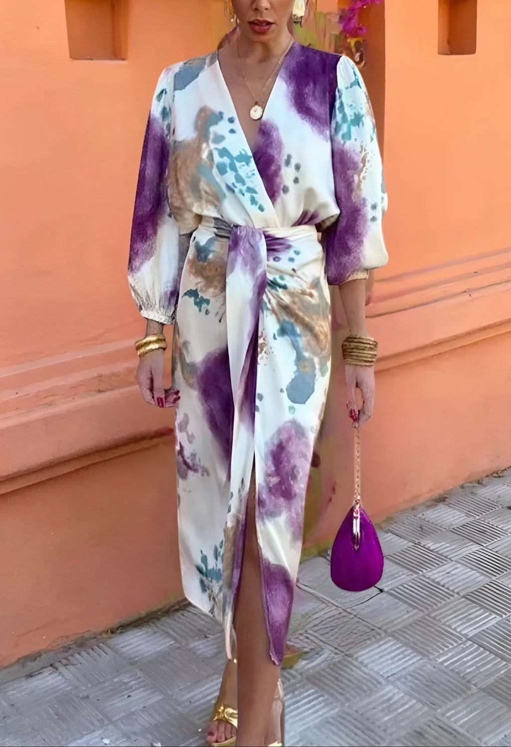 Silvia | Vestido de verano sofisticado Céline para mujer